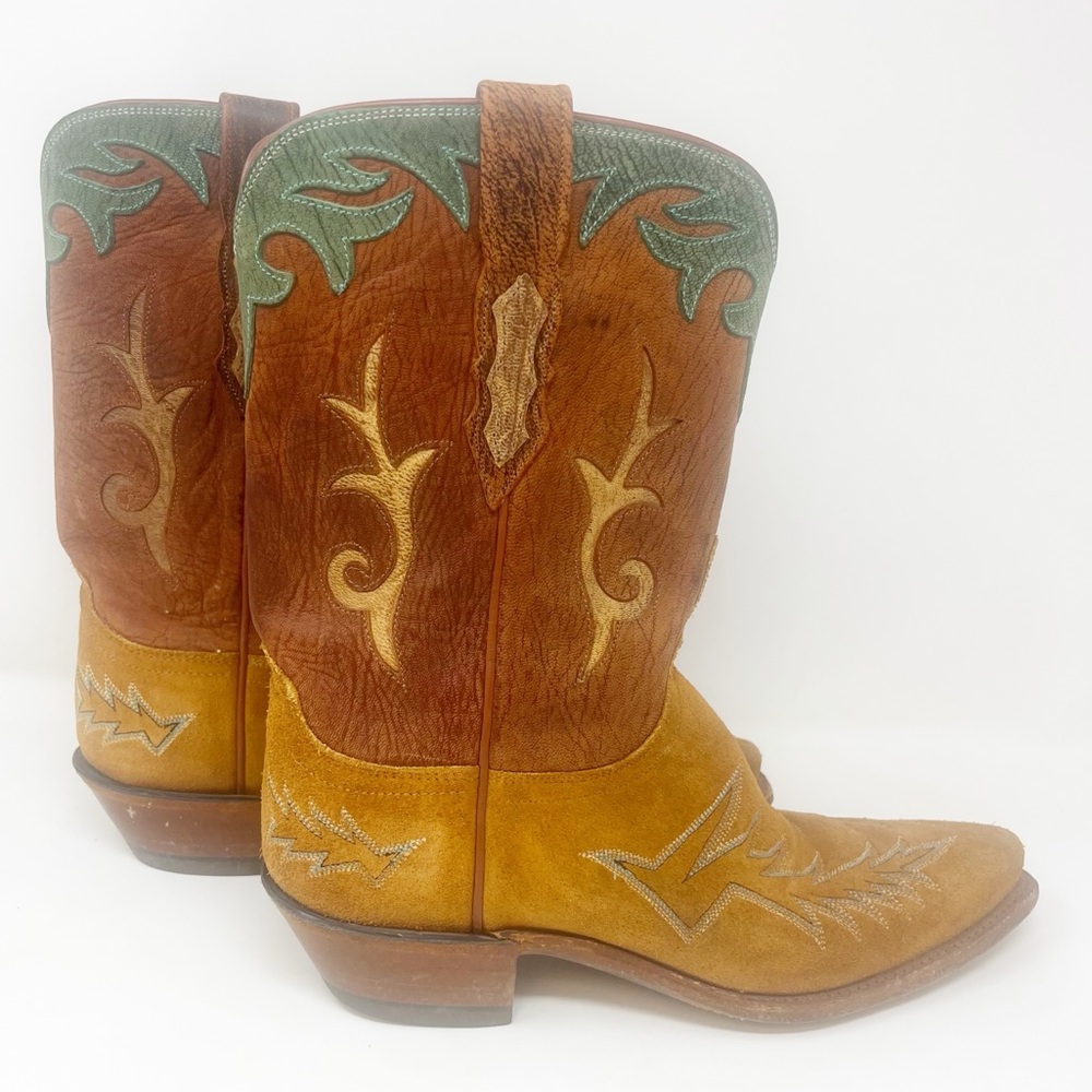 Western Leather Cowboy Boots
